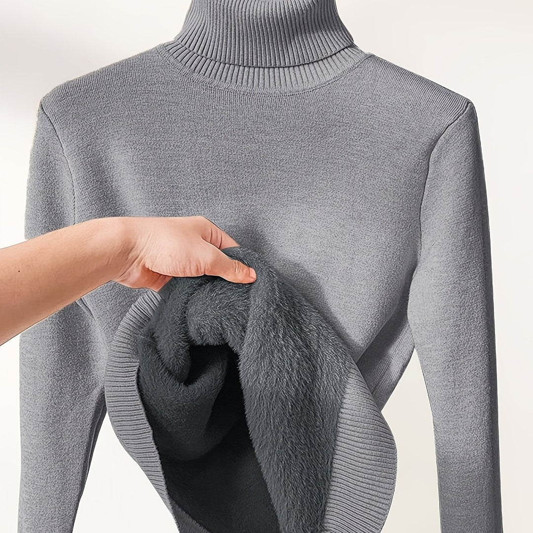 Isolde | Women's Slim Fit Turtleneck Sweater