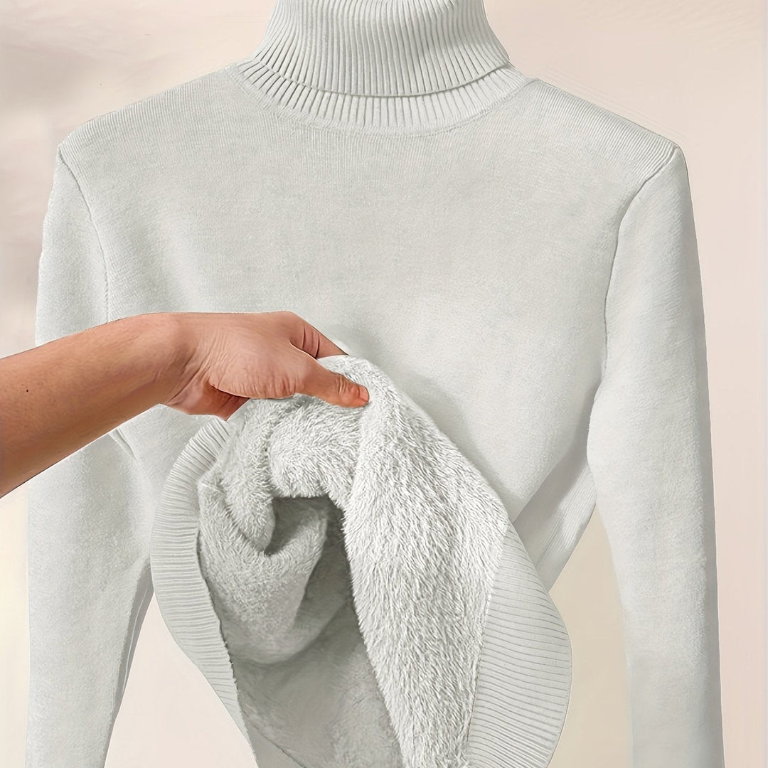 Isolde | Women's Slim Fit Turtleneck Sweater