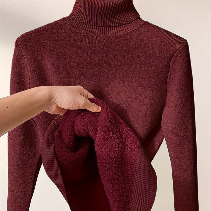 Isolde | Women's Slim Fit Turtleneck Sweater