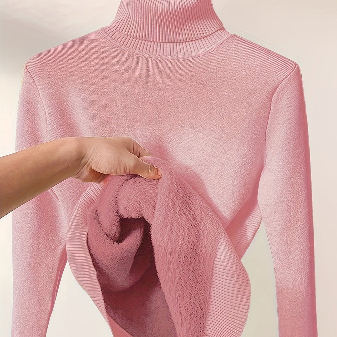 Isolde | Women's Slim Fit Turtleneck Sweater