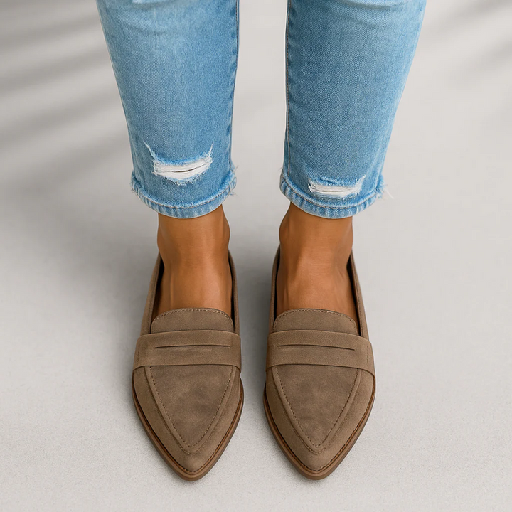 Celeste | Women's Elegant Pointed-Toe Flat Loafers