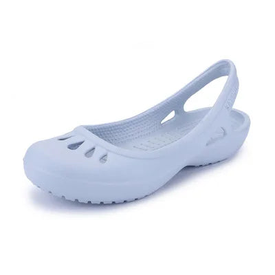 Chloe | Women's Casual Slingback Molded Flat Jelly Sandals
