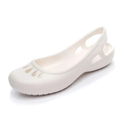 Chloe | Women's Casual Slingback Molded Flat Jelly Sandals