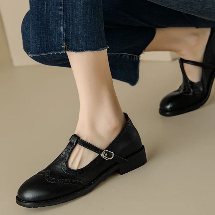 Clara | Women's Retro T-Strap Orthopedic Mary Jane Shoes