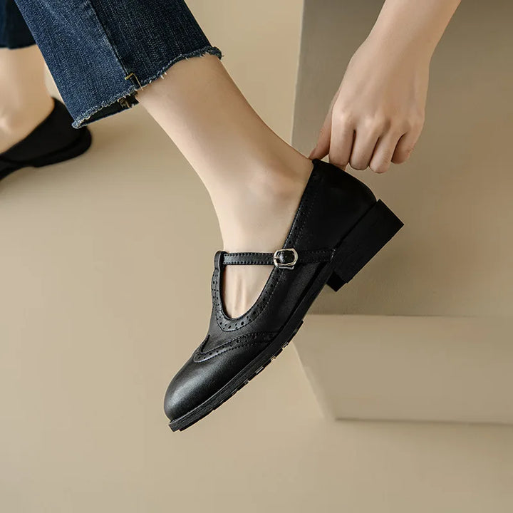 Clara | Women's Retro T-Strap Orthopedic Mary Jane Shoes