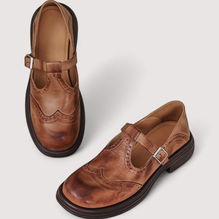 Daphne | Women's Buckle Orthopedic Mary Jane Shoes