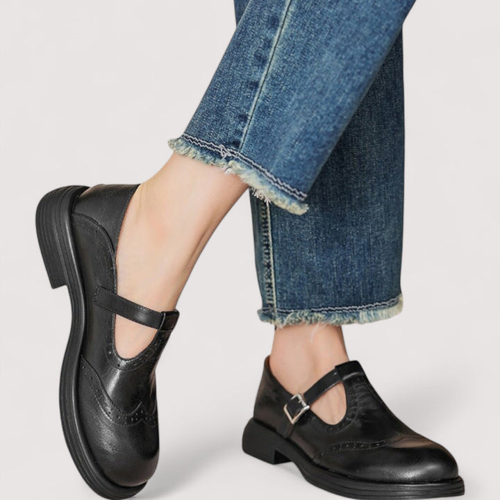 Daphne | Women's Buckle Orthopedic Mary Jane Shoes