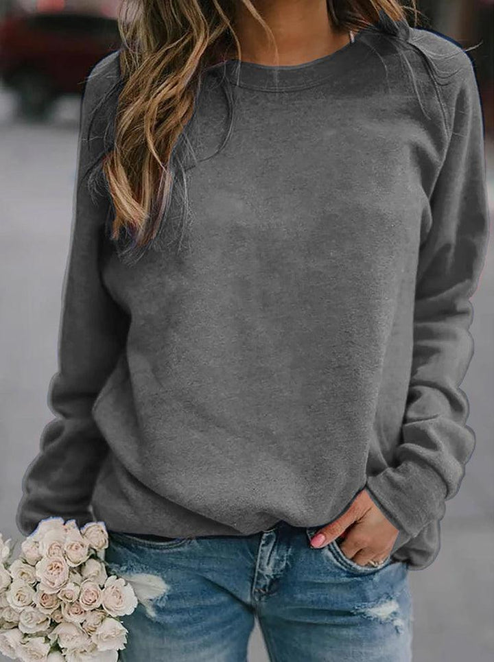 Delphine | Women's Crew Neck Raglan Sleeve Sweater