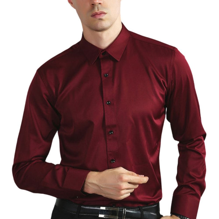 Elliot | Men's Wrinkle-Free Stretch Long-Sleeve Dress Shirt