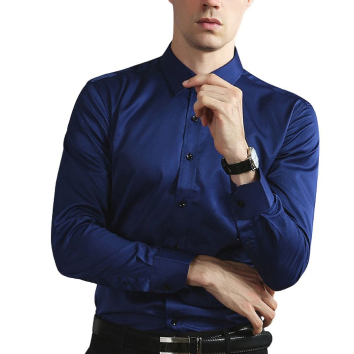 Elliot | Men's Wrinkle-Free Stretch Long-Sleeve Dress Shirt