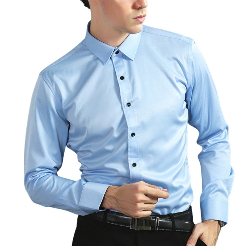 Elliot | Men's Wrinkle-Free Stretch Long-Sleeve Dress Shirt