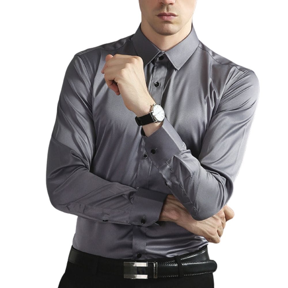 Elliot | Men's Wrinkle-Free Stretch Long-Sleeve Dress Shirt