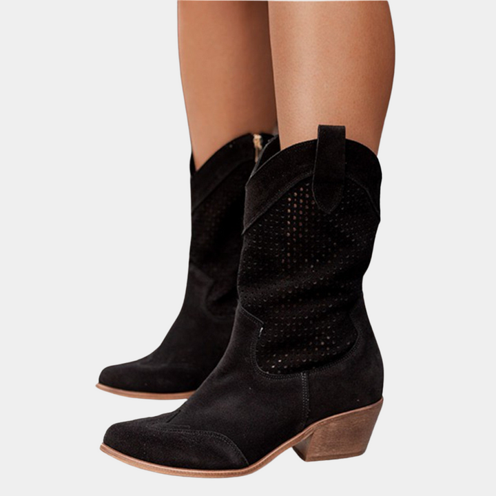 Hazel | Women's Western Mid-Calf Orthopedic Cowboy Boots