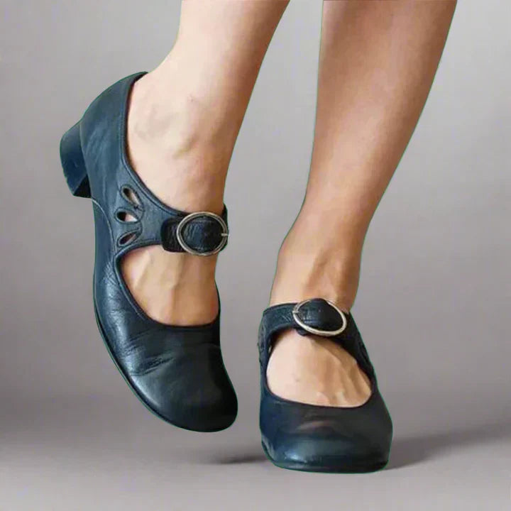 Iris | Women's Low Heel Orthopedic Mary Jane Shoes