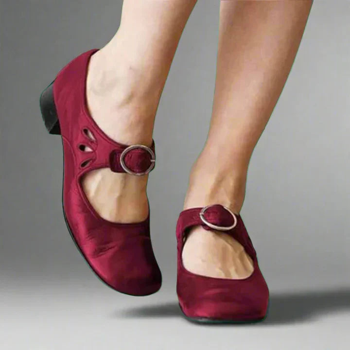 Iris | Women's Low Heel Orthopedic Mary Jane Shoes