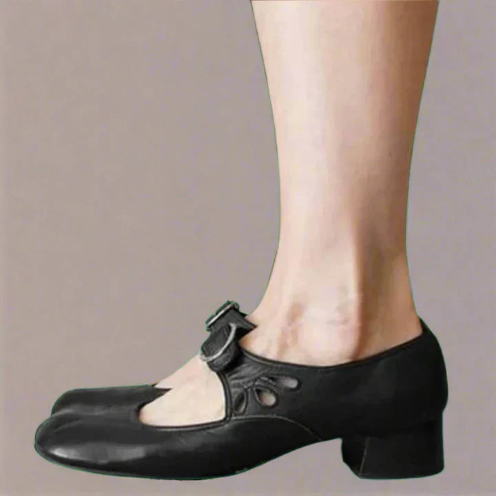 Iris | Women's Low Heel Orthopedic Mary Jane Shoes