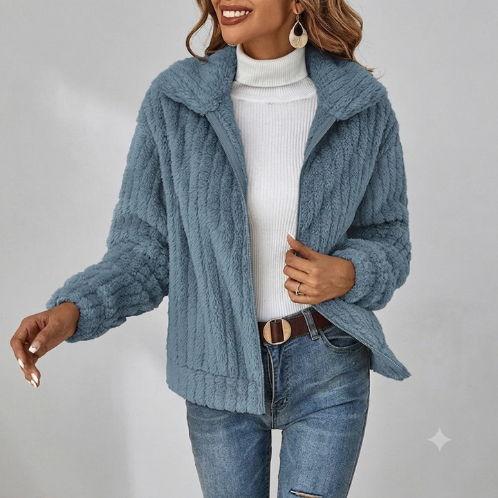Josephine | Women's Oversized Notched Collar Open Front Cardigan