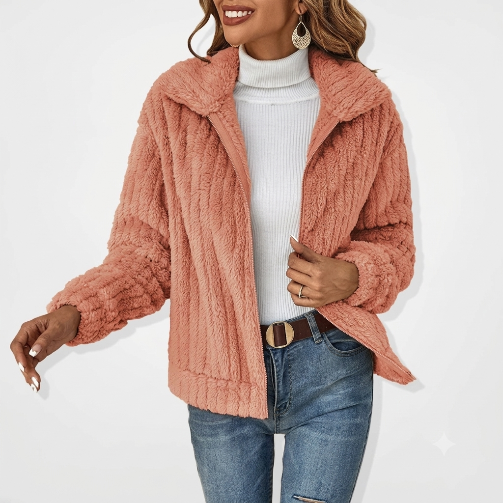 Josephine | Women's Oversized Notched Collar Open Front Cardigan