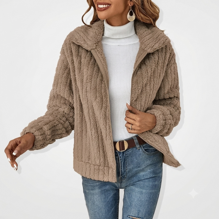 Josephine | Women's Oversized Notched Collar Open Front Cardigan