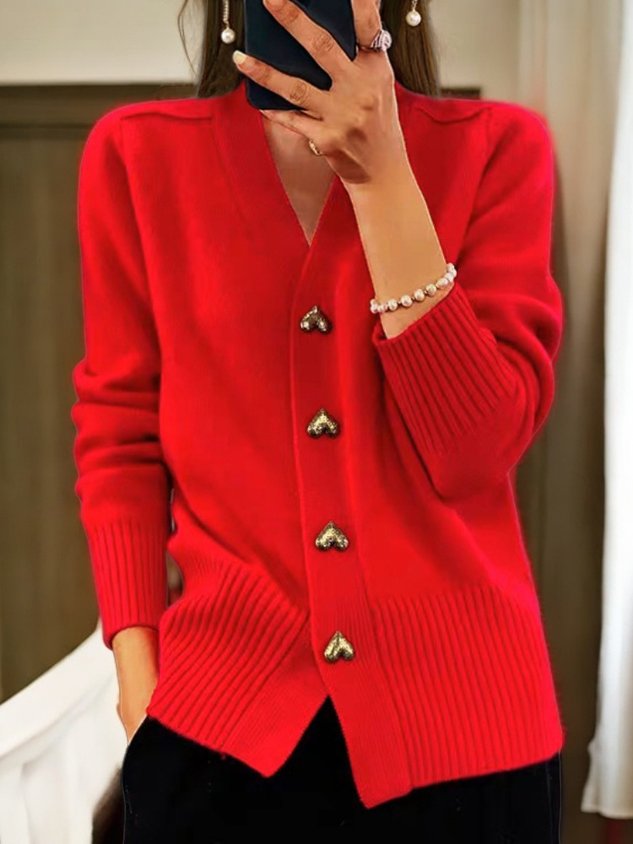 Josephine | Women's V-Neck Long Sleeve Cardigan