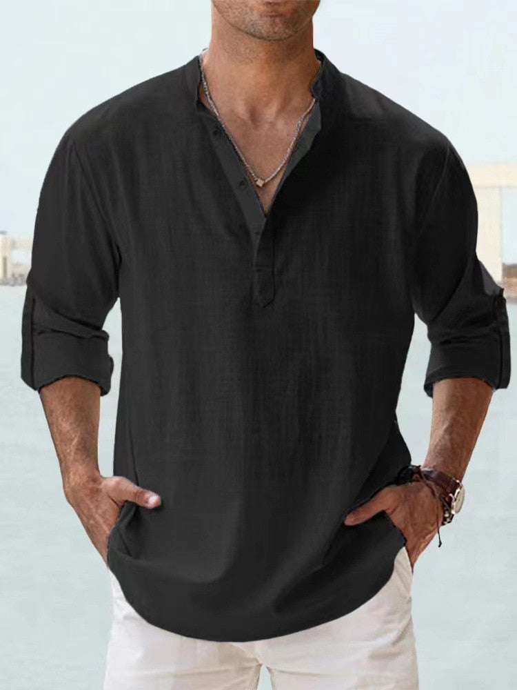 Luca | Men's Casual Long-Sleeve Shirt