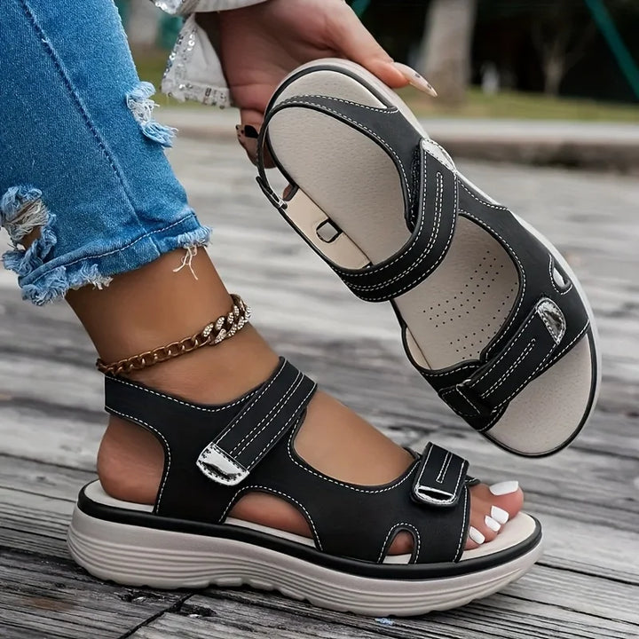 Maeve | Women's Hiking Open Toe Cushioned Orthopedic Platform Sandals
