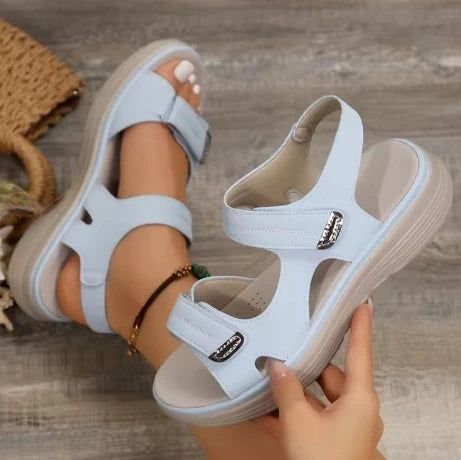 Maeve | Women's Hiking Open Toe Cushioned Orthopedic Platform Sandals