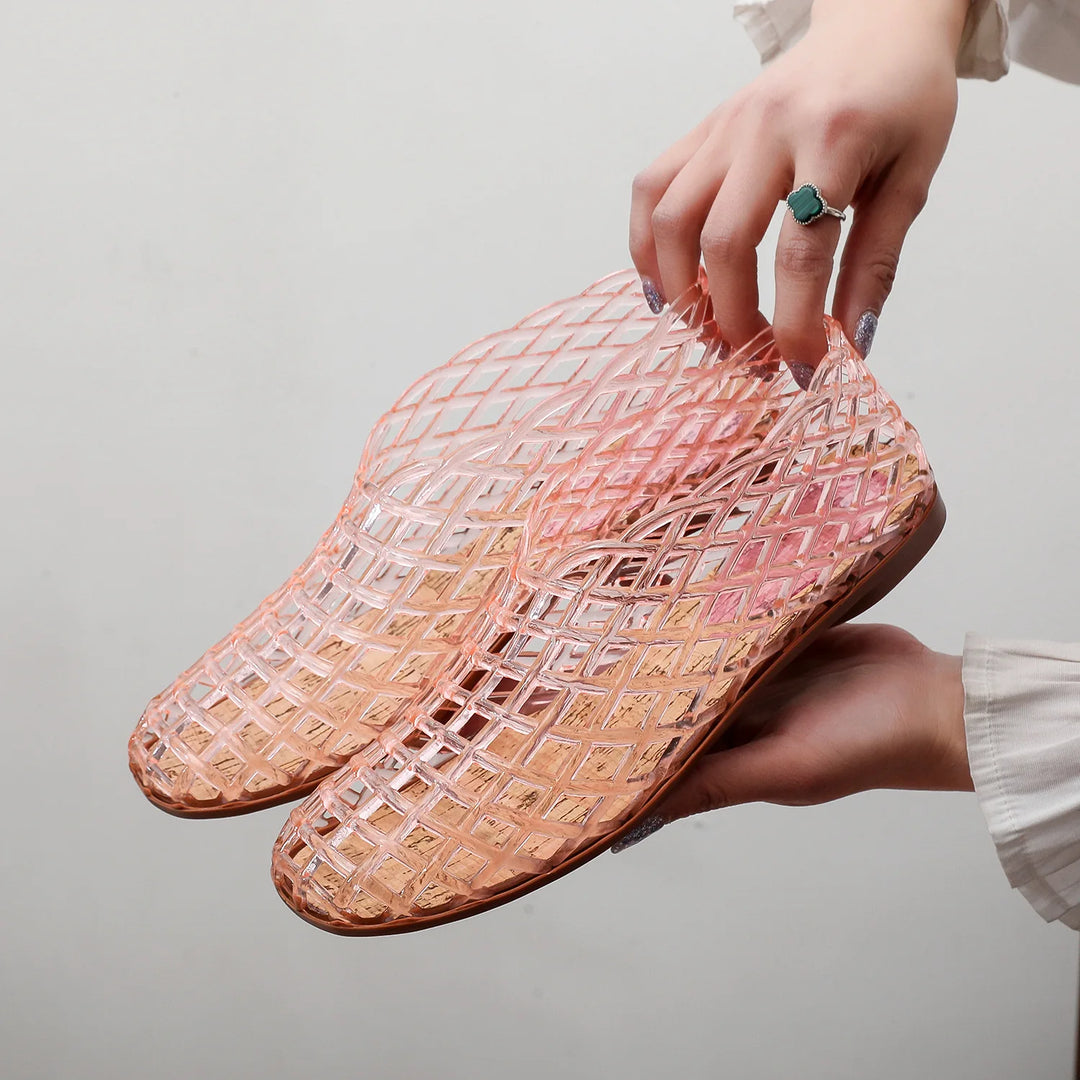 Maya | Women's Summer Cut-out Flat Jelly Sandals