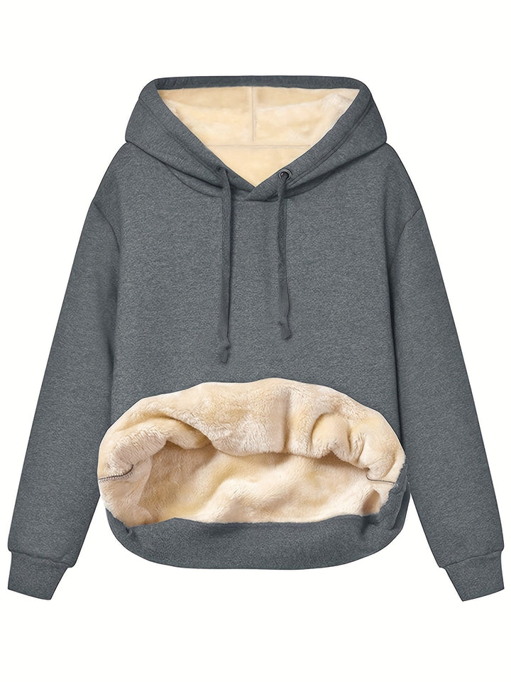 Nora | Women's Cozy Lined Pullover Hoodie