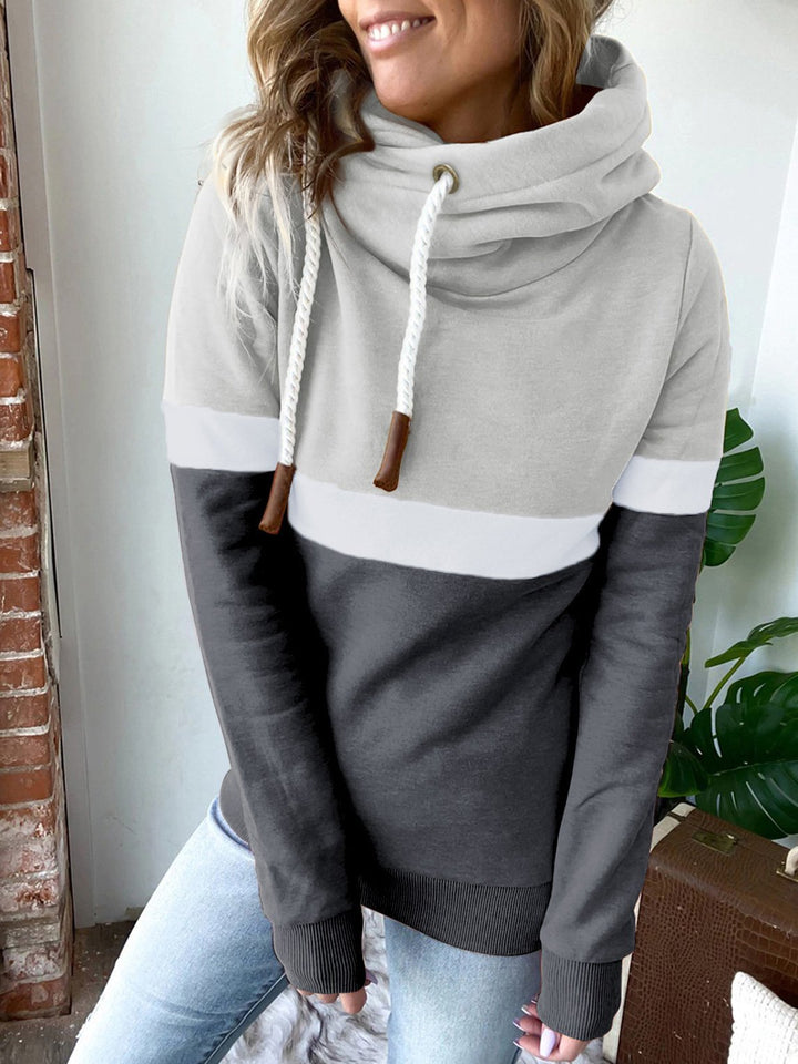 Piper | Women's Colorblock Cowl Hoodie