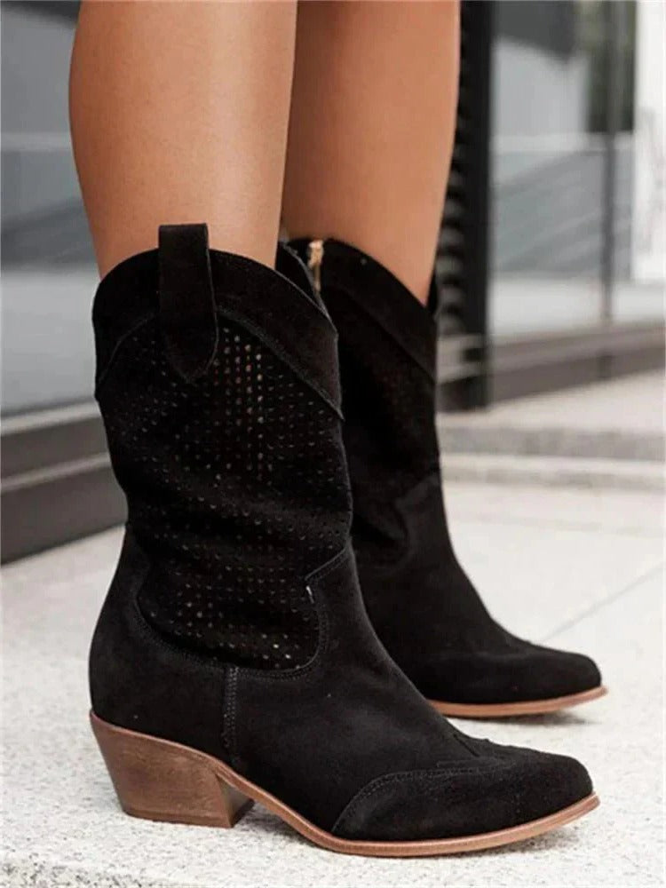 Sierra | Women's Mid-Calf Western Cowboy Boots