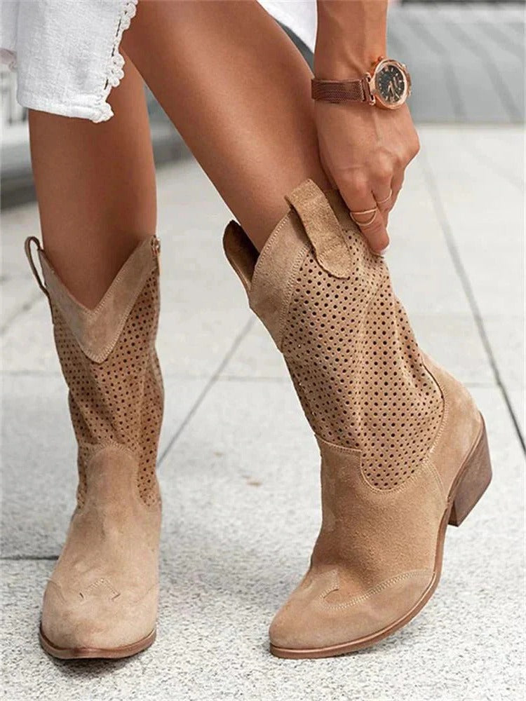 Sierra | Women's Mid-Calf Western Cowboy Boots