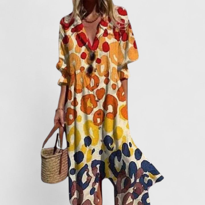 Soleil | Women's Boho Flowy Maxi Dress