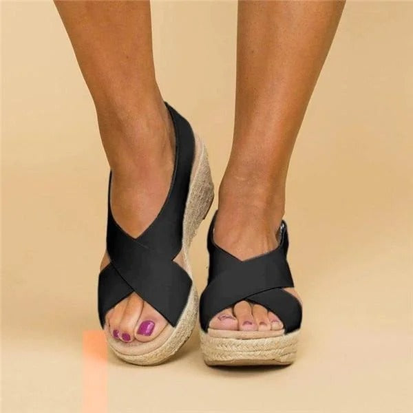 Stella | Women's Espadrilles Wedge Sandals