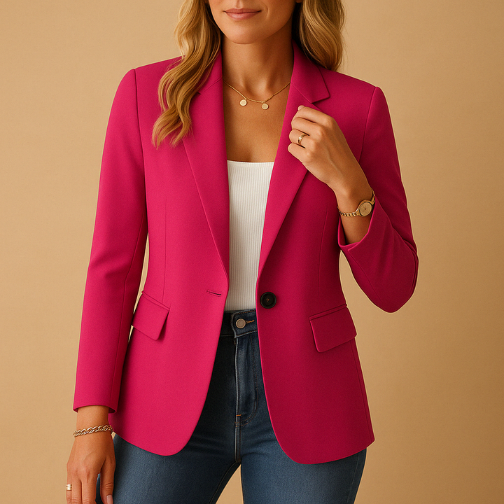 Vivienne | Women's Tailored Notched-Lapel Blazer
