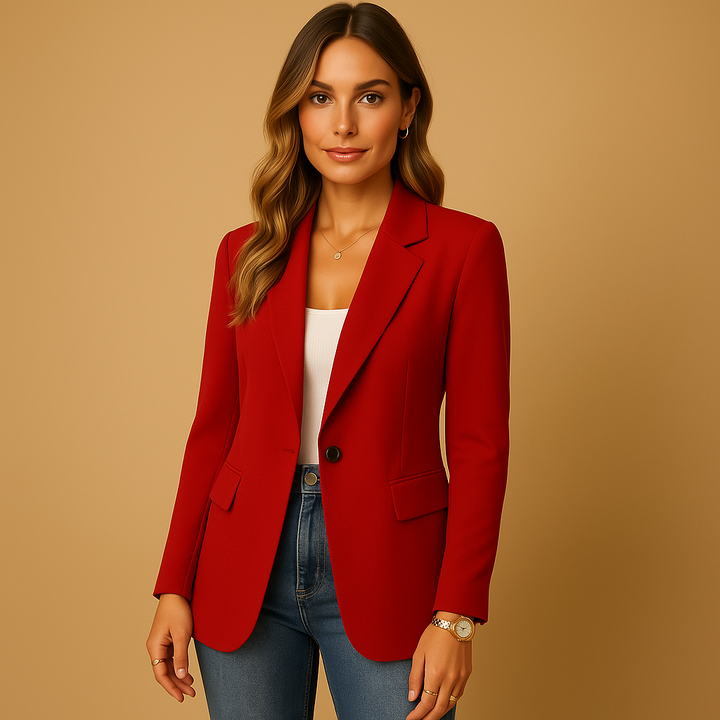 Vivienne | Women's Tailored Notched-Lapel Blazer