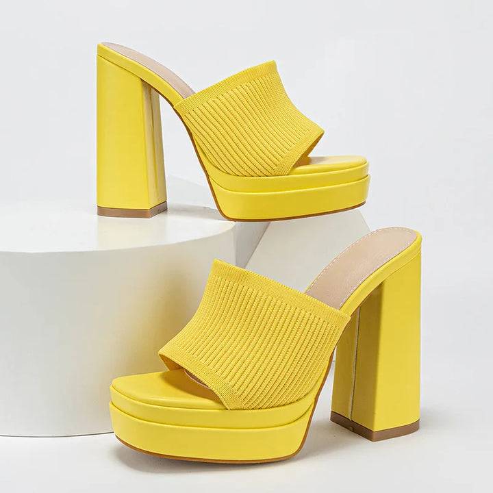 Vivienne | Women's Orthopedic Platform Sandals Open Toe Slip On