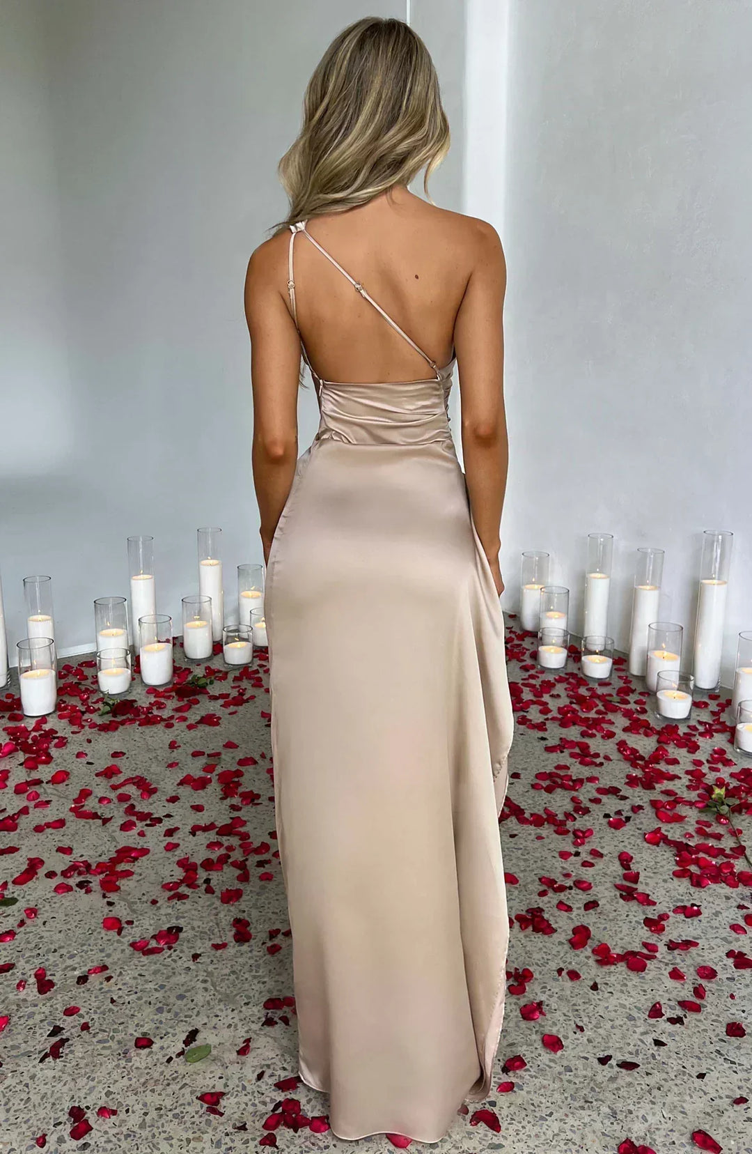 Dakota | Women’s Asymmetric Evening Maxi Dress