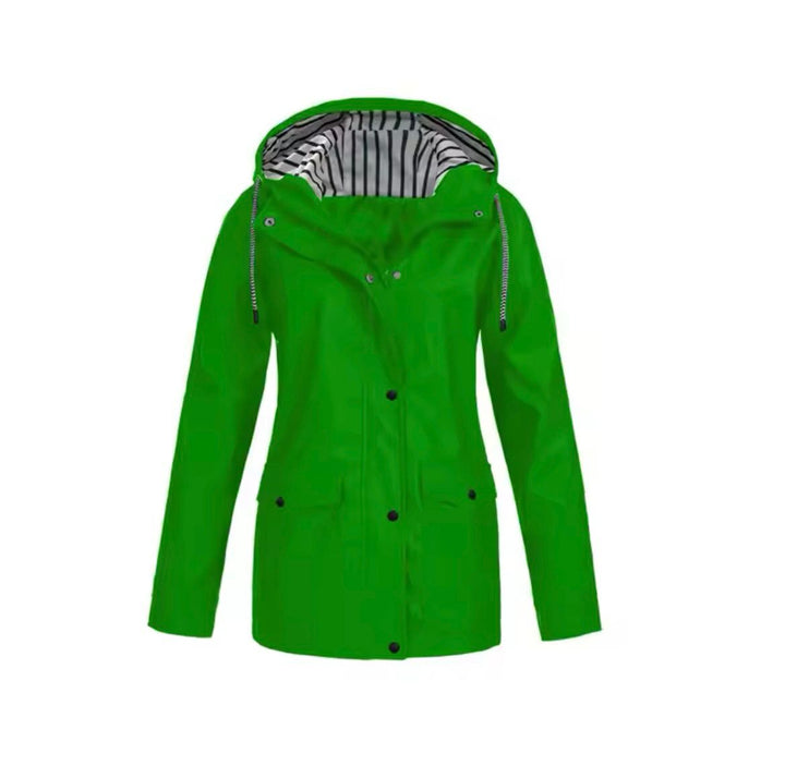 Wren | Women's Button-Zip Hooded Outdoor Rain Jacket