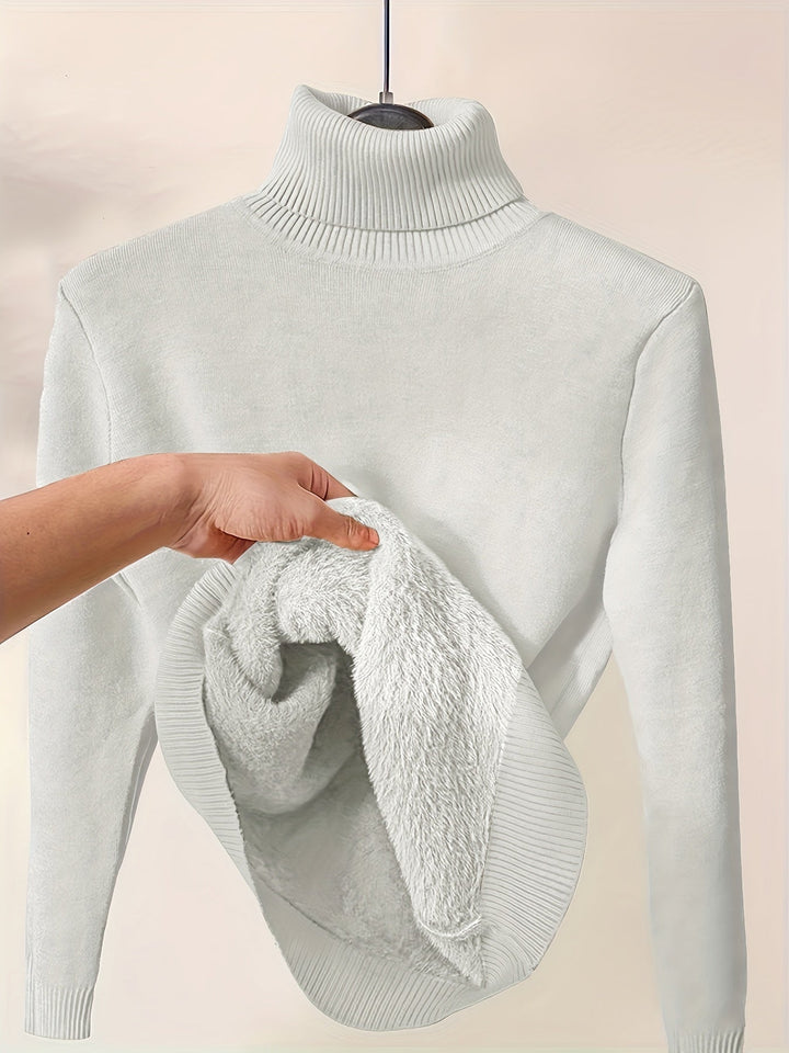 Isolde | Women's Slim Fit Turtleneck Sweater
