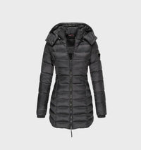 Bianca | Women's Hooded Longline Puffer Coat