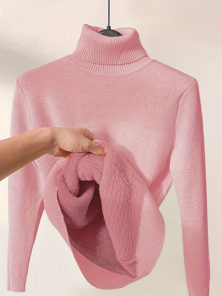 Isolde | Women's Slim Fit Turtleneck Sweater