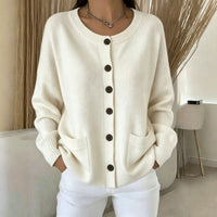 Cordelia | Women's Button Front Pocket Cardigan