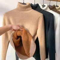 Everly | Women's Fleece-Lined Turtleneck Sweater