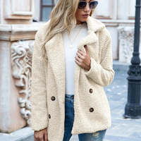 Farrah | Women's Double-Breasted Teddy Jacket
