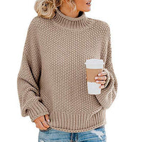 Marigold | Women's Chunky Knit Turtleneck Fall Sweater