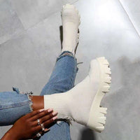 Marlowe | Women's Chunky Sock Platform Boots