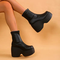 Ophelia | Women's Chunky Platform Ankle Boots