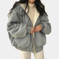 Women's Hooded Oversized Winter Puffer Jacket | Céleste