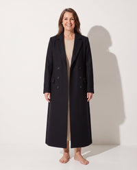 Women's Longline Double-Breasted Tailored Coat | Delphine